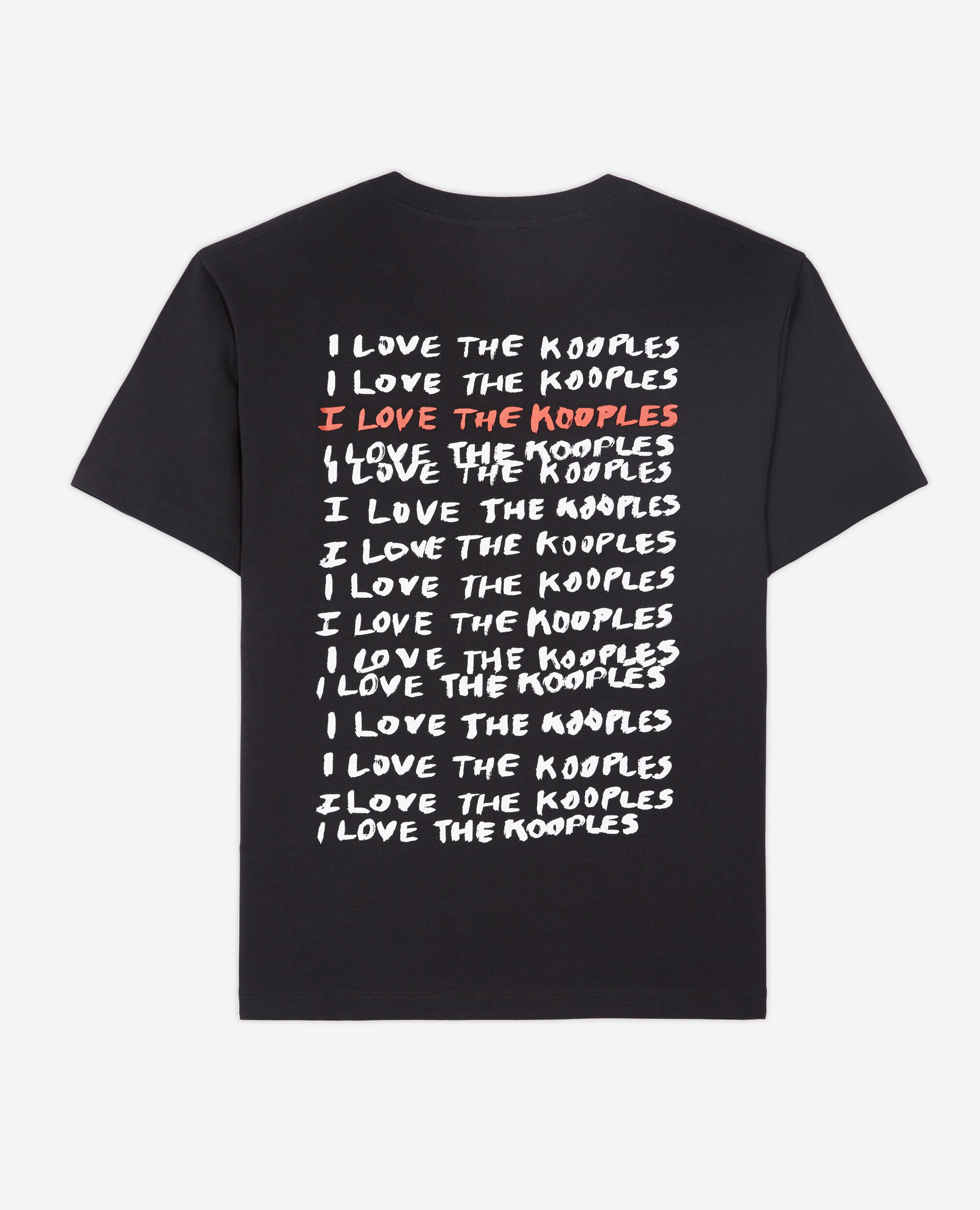 T-shirt I Love Kooples noir