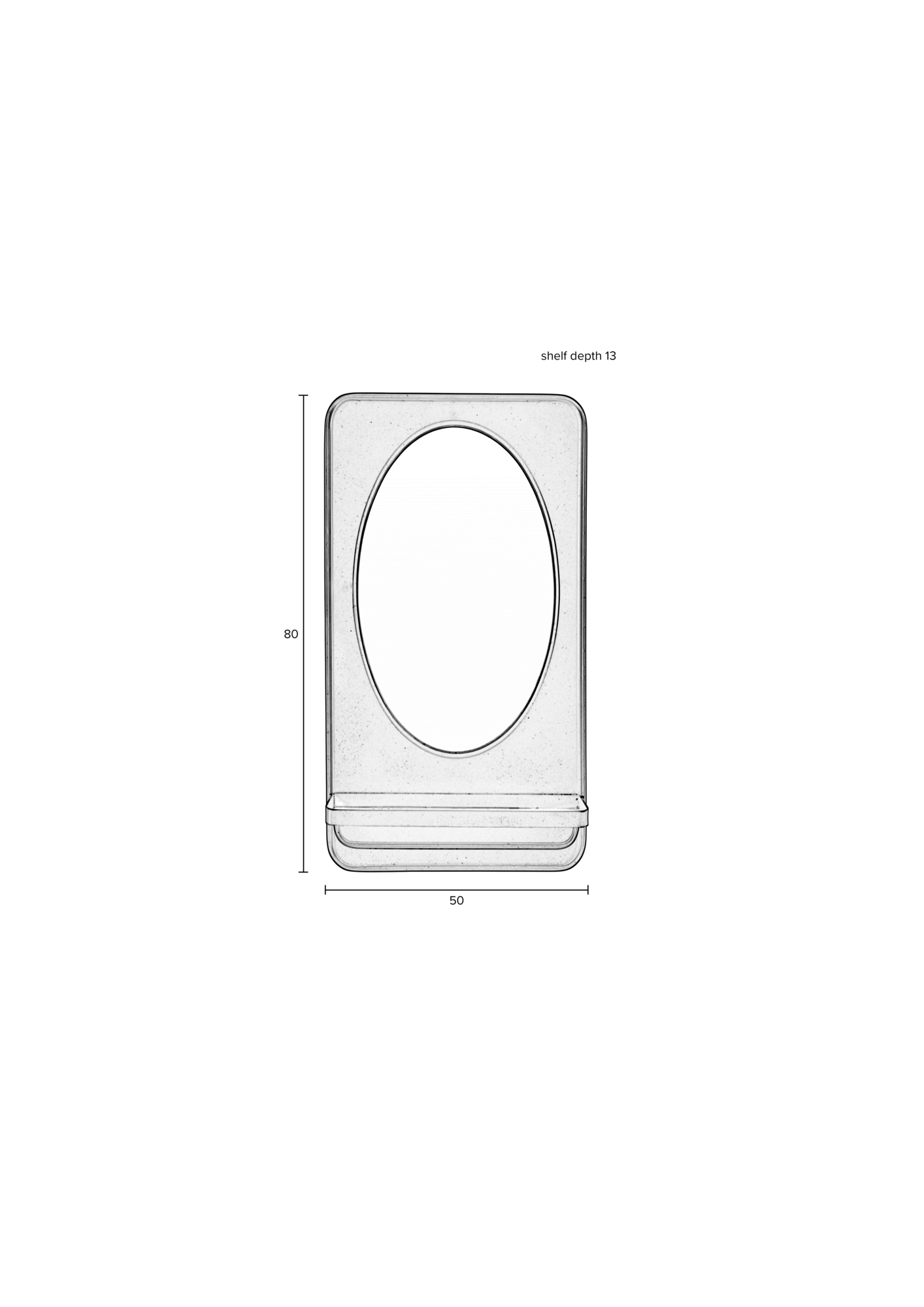 Rein Living spiegel Pascal Rein Living Pascal Spiegel M