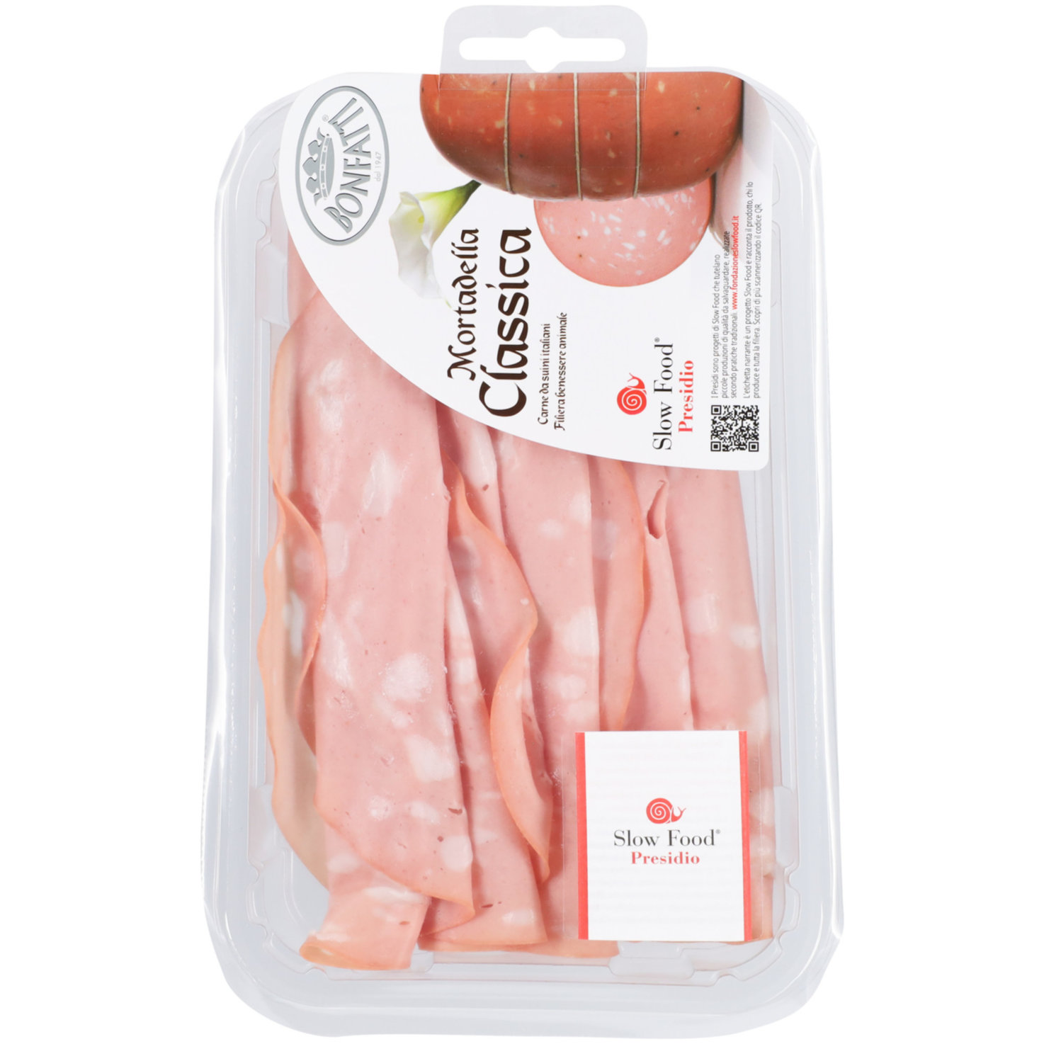 Presidio Slow Food Bonfatti Mortadella Classica