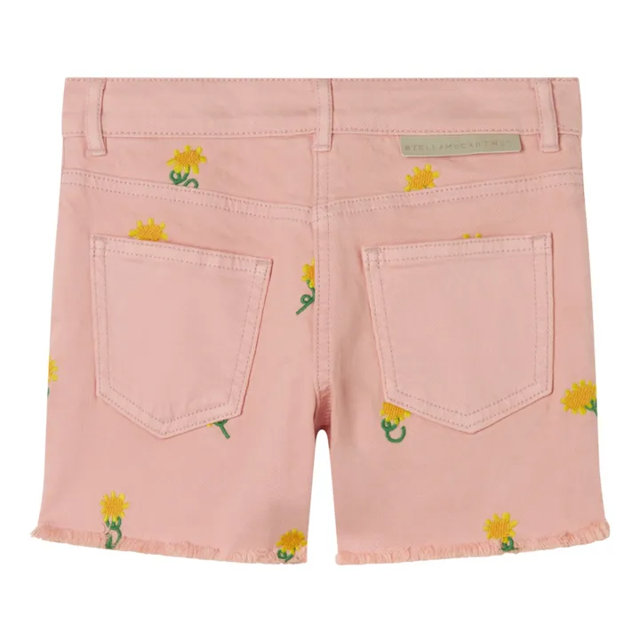 Stella McCartney Kids Short Broderie Fleur | Rose