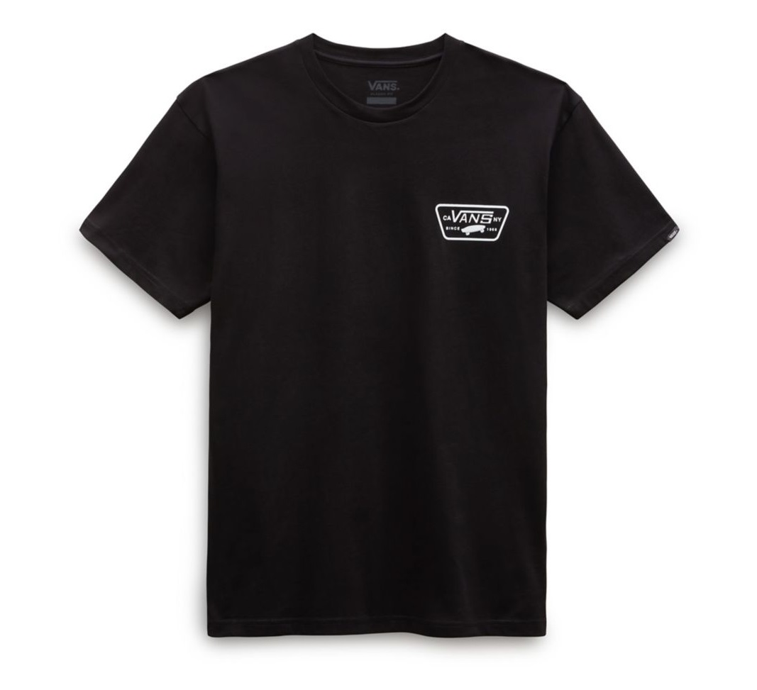 Vans Full Patch Back SS Black / White
