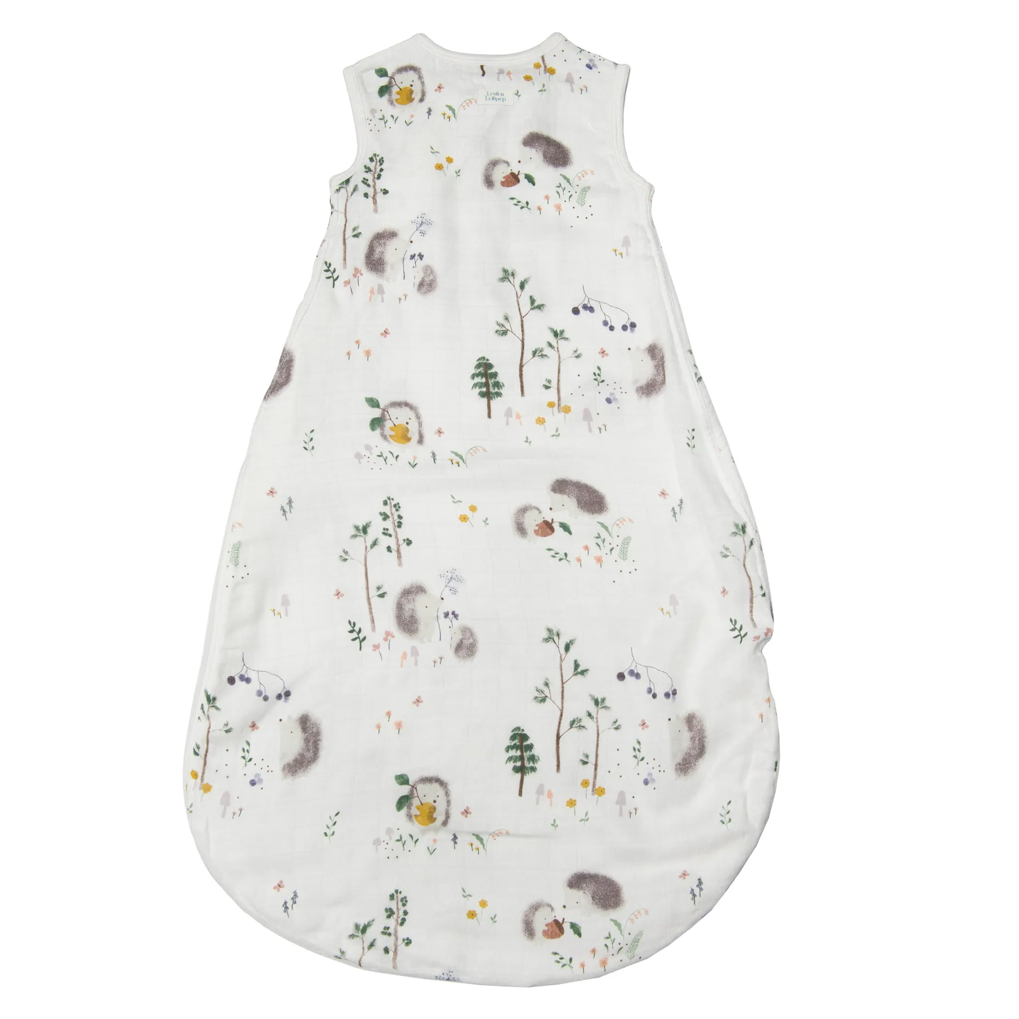 Loulou Lollipop Sac de Nuit Mousseline Bambou 3-36mois - Hérissons