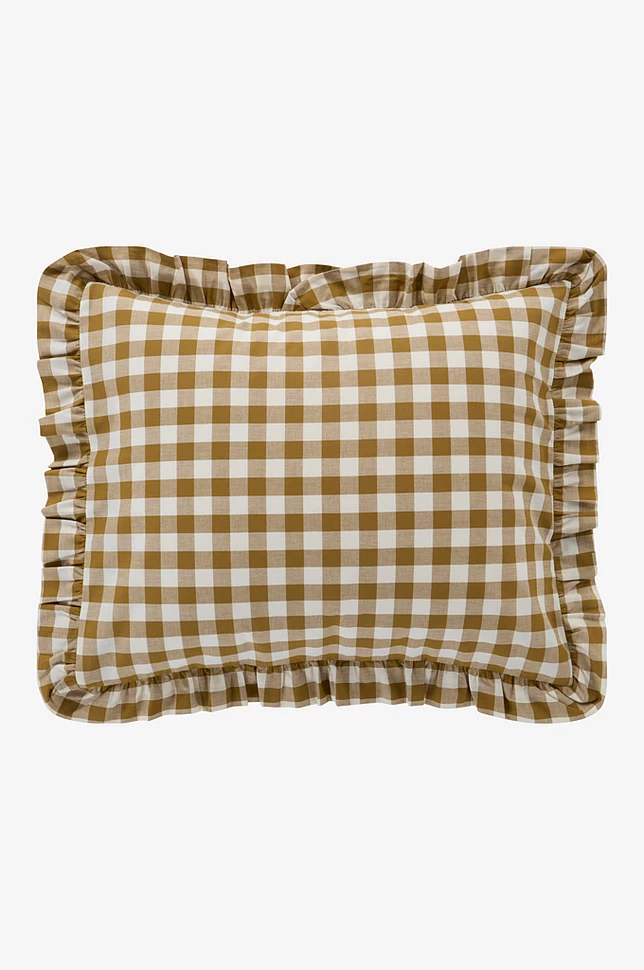 LAUREN FRILL putetrekk med volangen økologisk 50x60 cm