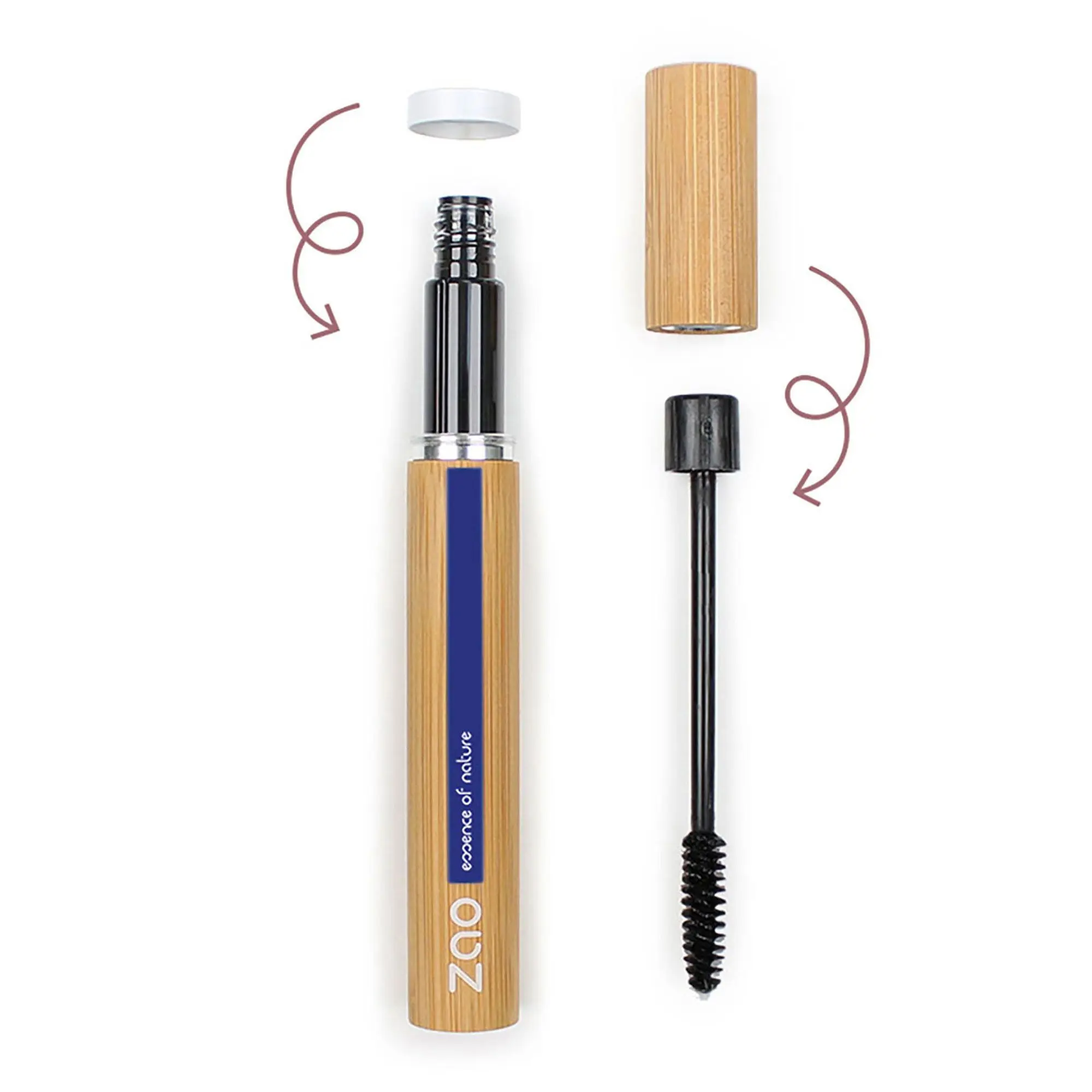 Zao Makeup - Mascara Aloe Vera Bio, vegan et rechargeable- Mascaras