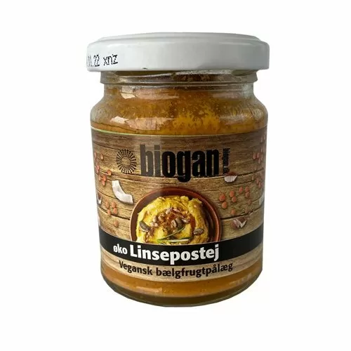 Biogan Linsepostej Ø - 115 g