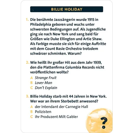 moses. Classic Quiz Große Persönlichkeiten
