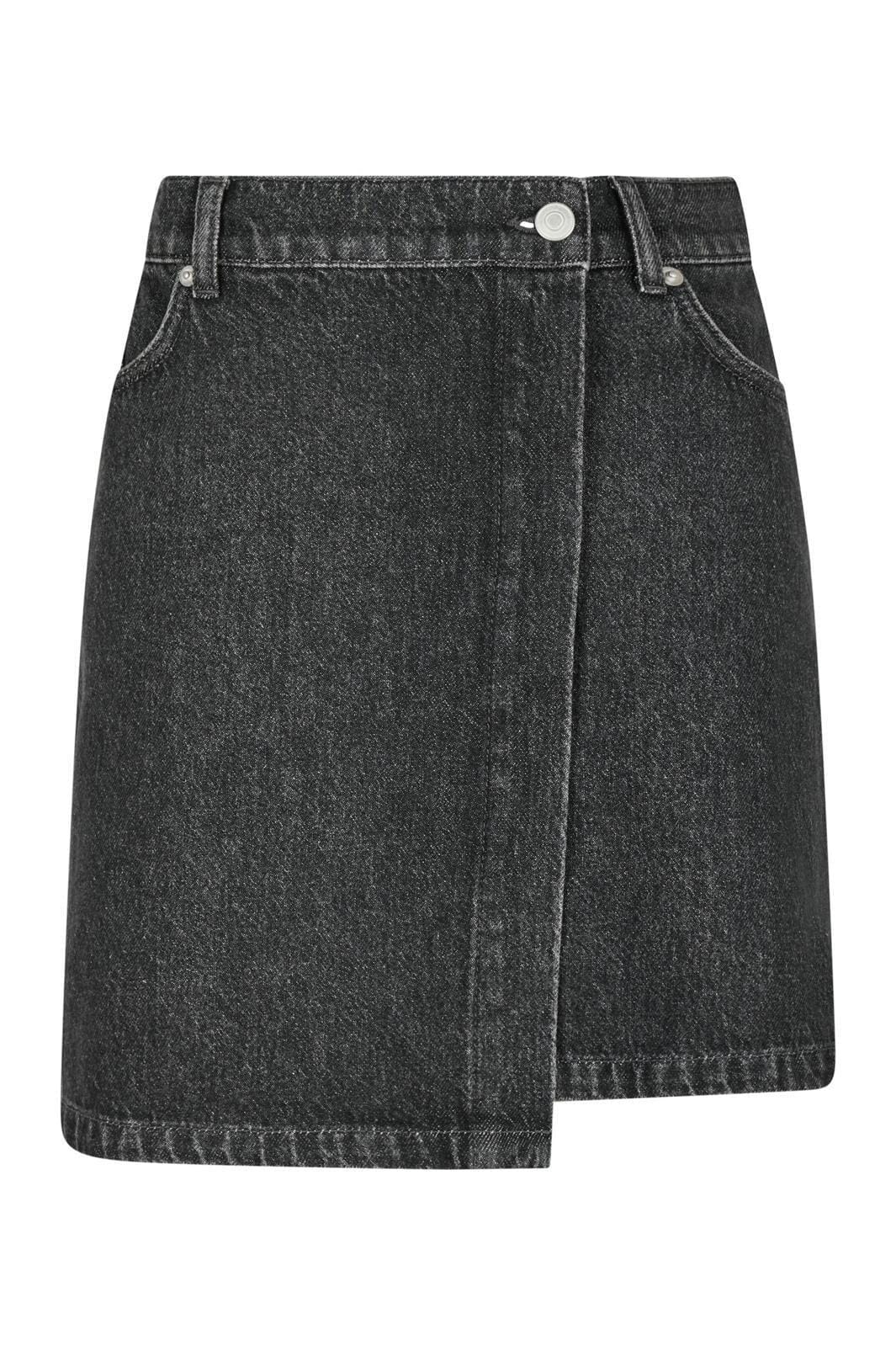 Neo Noir Kendra D Skirt dark grey