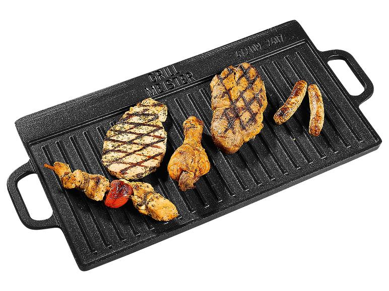 Gietijzeren BBQ plaat of pan