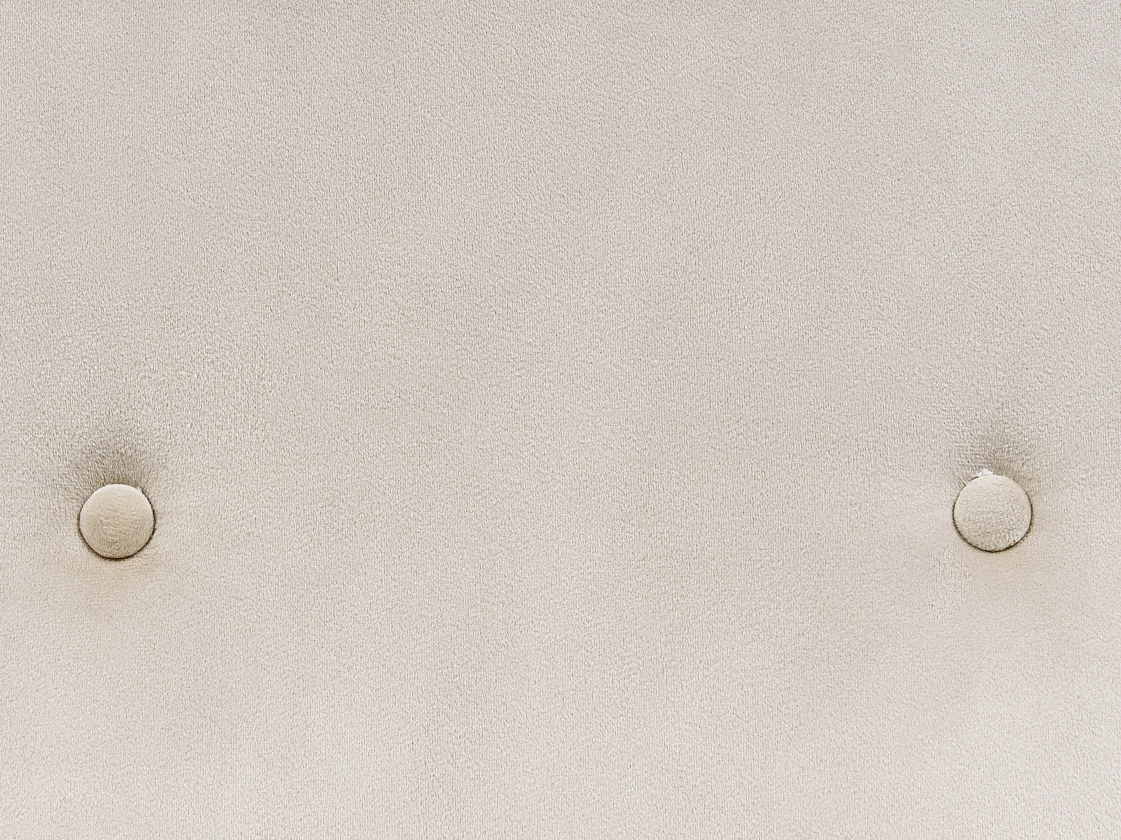 Bankenset 3-zits VESTFOLD Fluweel Beige