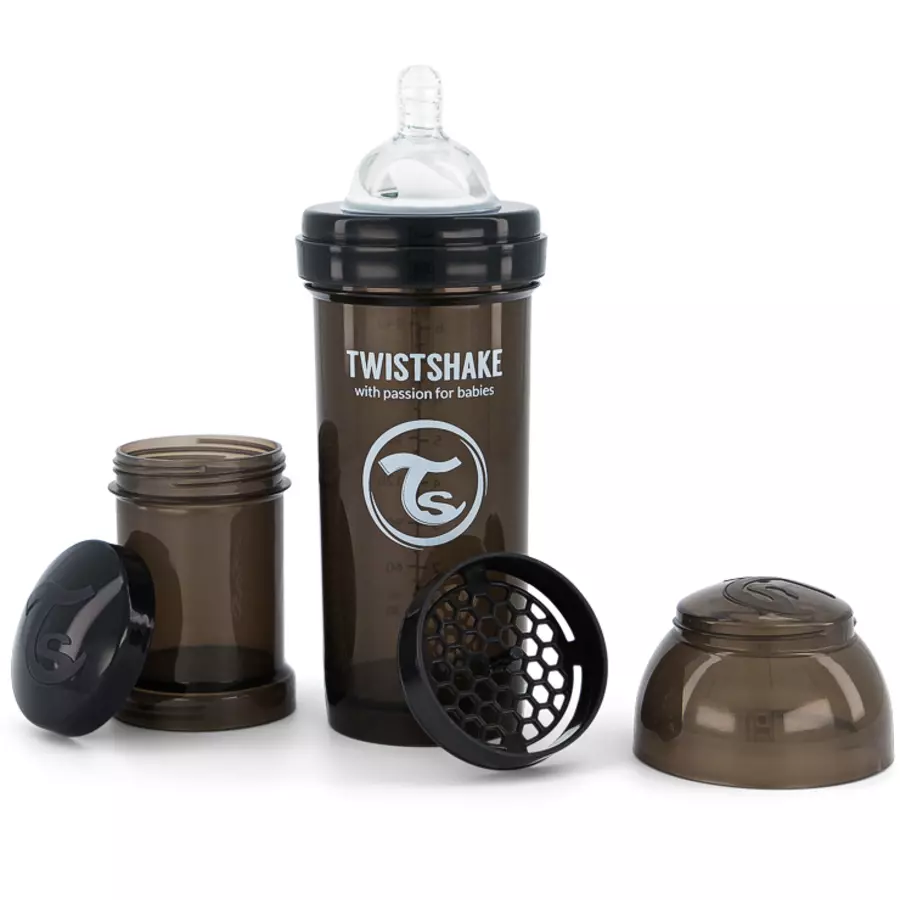 TWISTSHAKE Babyflasche Anti-Kolik 260 ml in schwarz