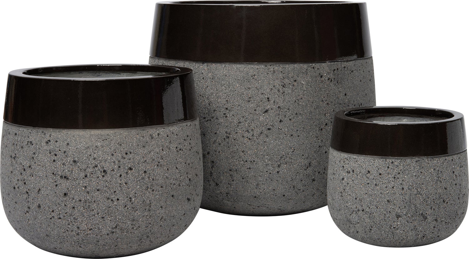 Intratuin bloempot Kristen grijs D 29 H 29 cm