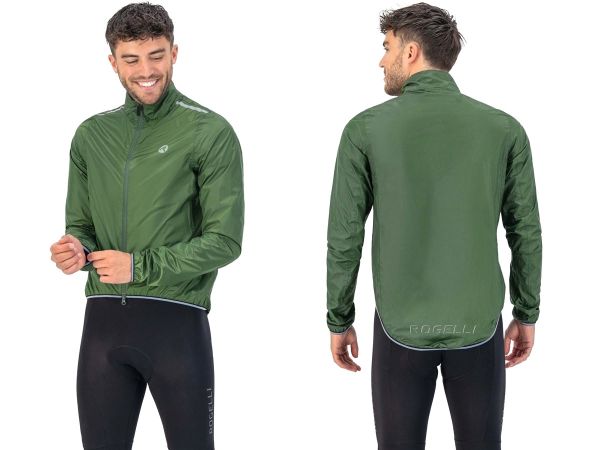 Rogelli Essential Regnjakke, Army Green