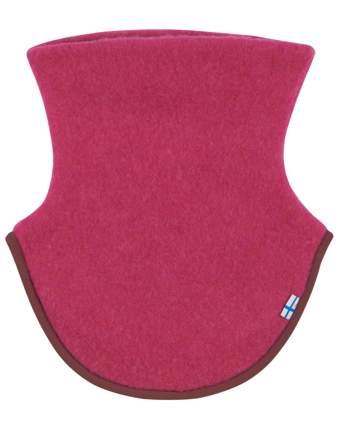 Wollfleecekragen KAULUS WOOL in raspberry/sable