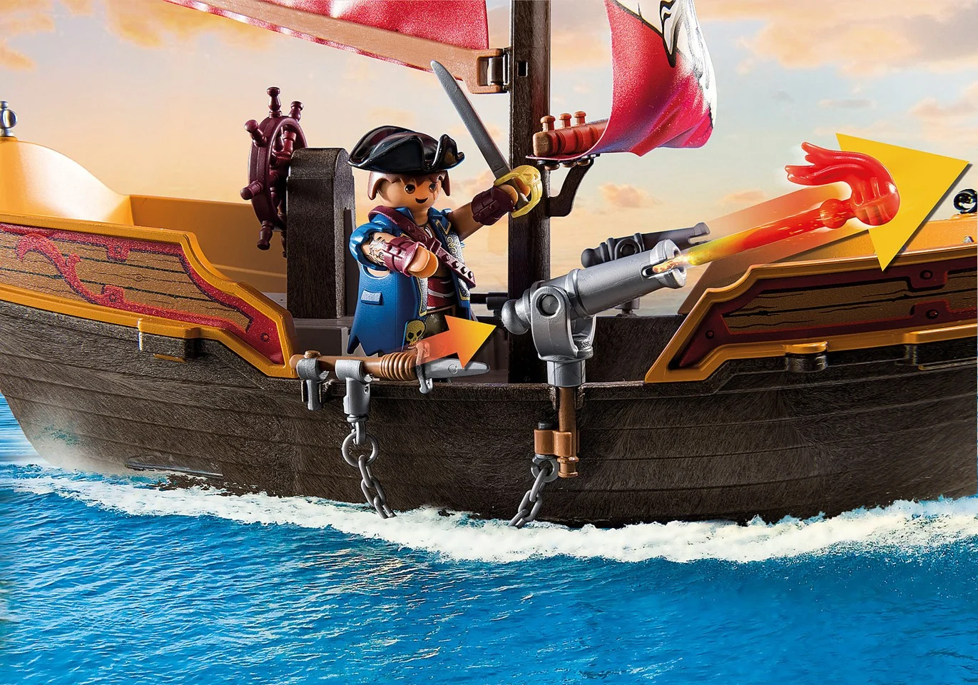 Playmobil - Piratskib (71418)