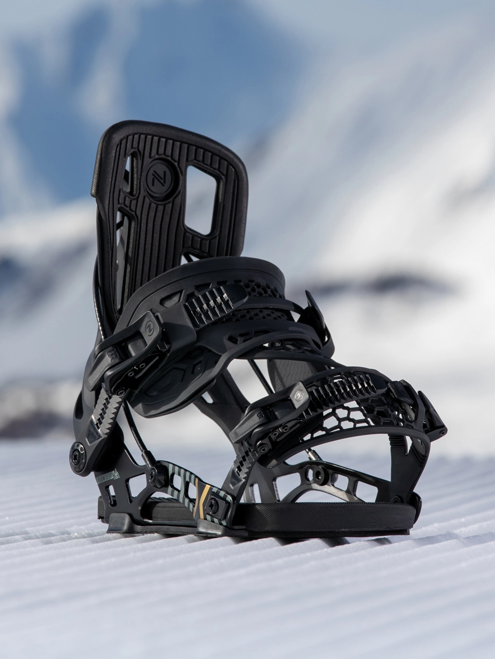 Nidecker Flow Nx2 Hybrid 2025 Snowboard Bindings black