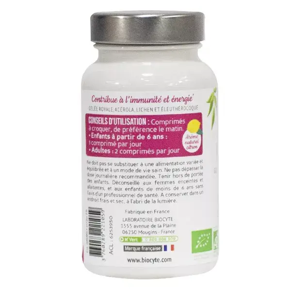 Biocyte Immunity Bio 30 comprimidos mastigáveis