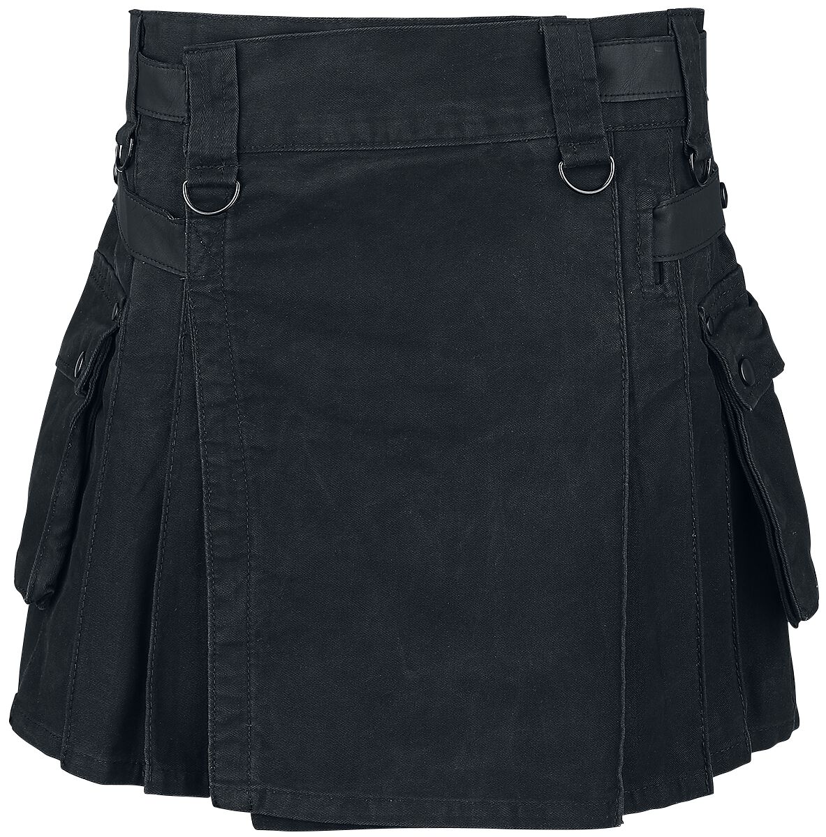 Kilt | Black Premium by EMP Jupe courte