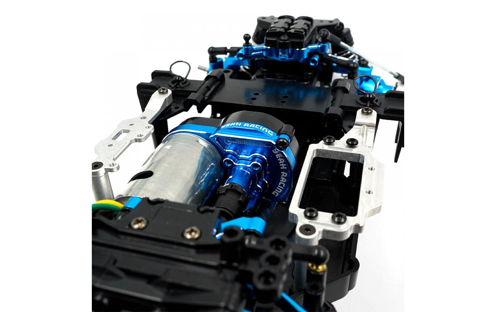 Aluminium Upgrade-Set MB-01<br>Aluminum Essential Conversion Kit für Tamiya MB-01 Chassis