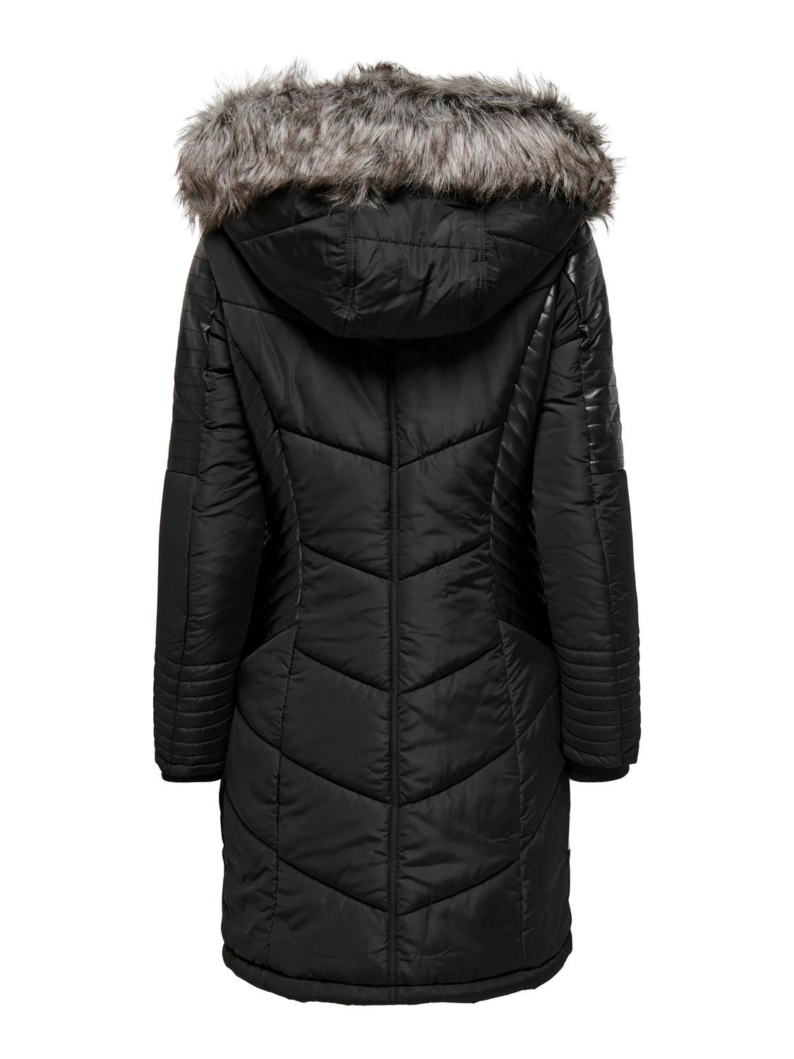 ONLNEWLINETTE Steppmantel Black