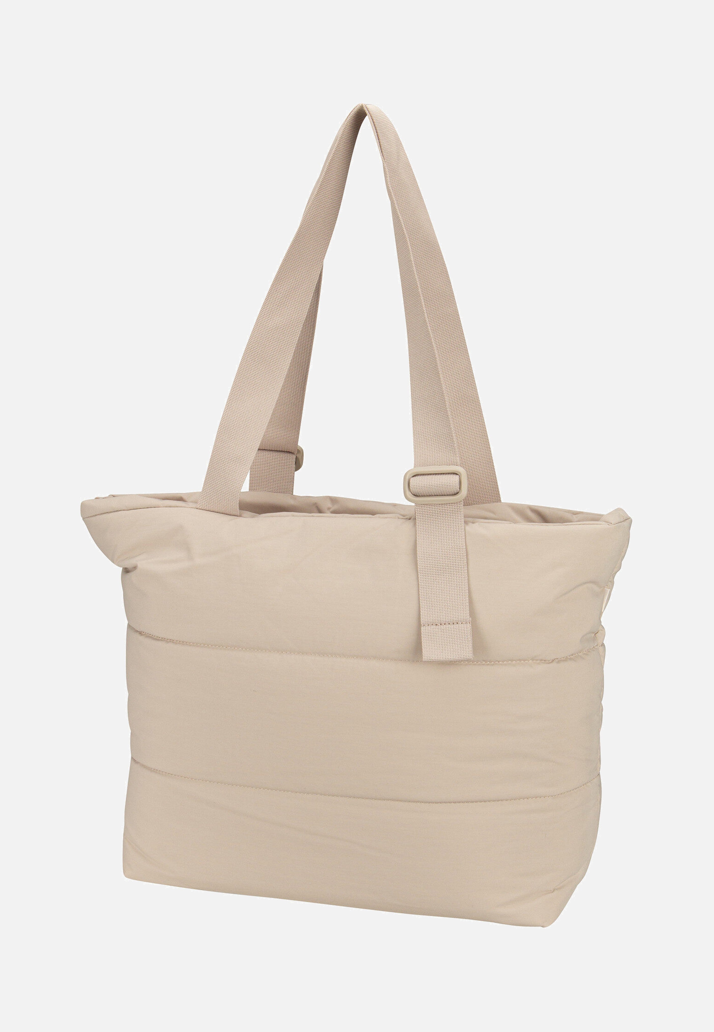 Puffer Tote Bag Monochrome Scallop - Shopper