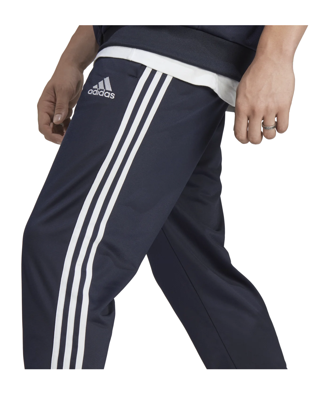 adidas Sportswear Basic 3-Stripes Tricot Track Suit Blue