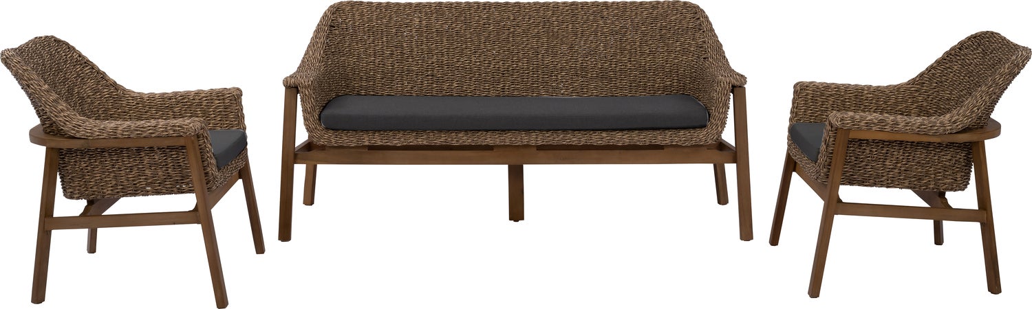Intratuin 4-zits loungeset Lilly bruin