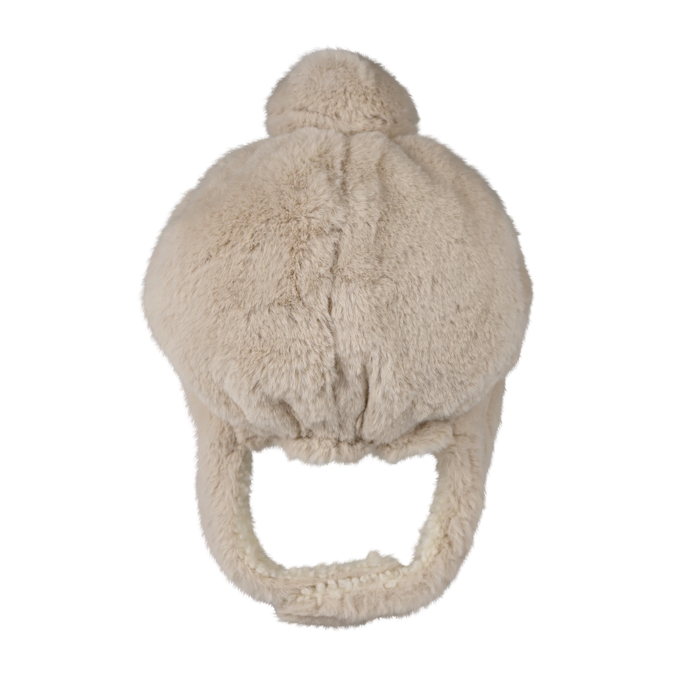 Pila Hat | Light Beige Soft Faux Fur