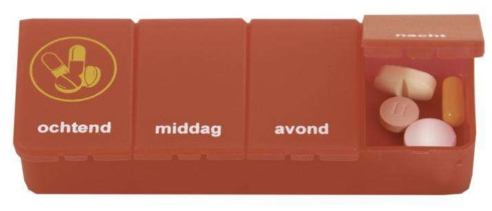 Able 2 Pillendoos 1 Dag 4 Vaks Rood NL 1st