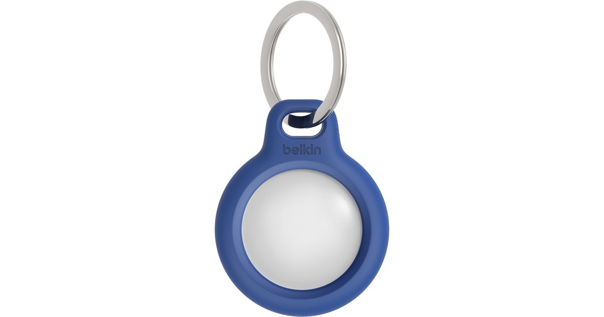 BelkinBeschermende houder met sleutelhanger voor AirTag tracker  (Blauw)