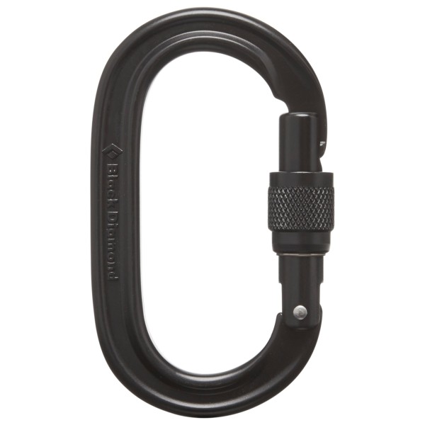 Black Diamond - Oval Keylock Screwgate Carabiner - Mousqueton à vis