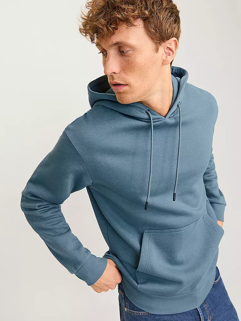 JACK & JONES Kapuzensweater - Hoodie  JJEBRADLEY petrol