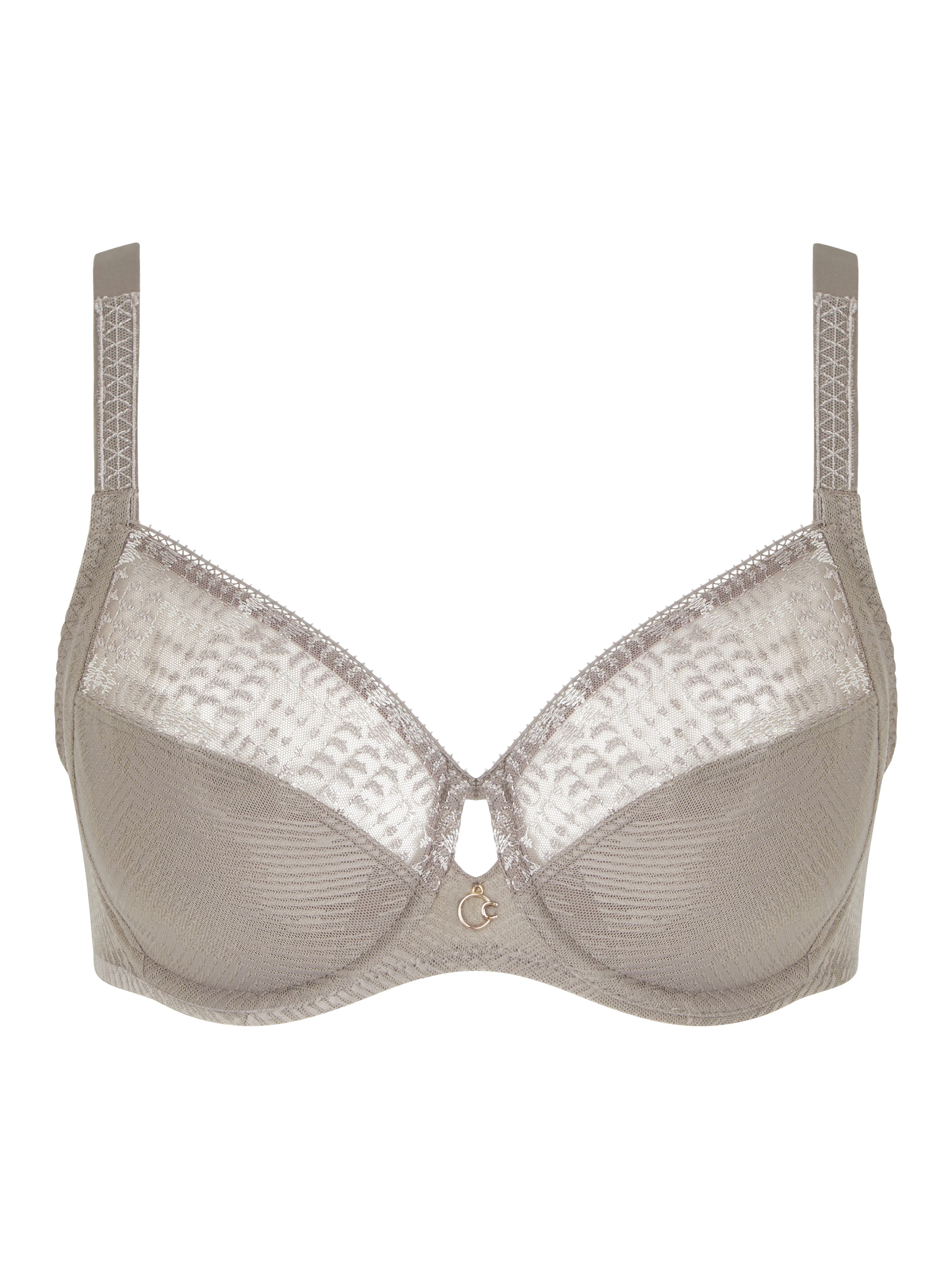 INTRIGUE - Soutien-gorge emboîtant broderie | Gris