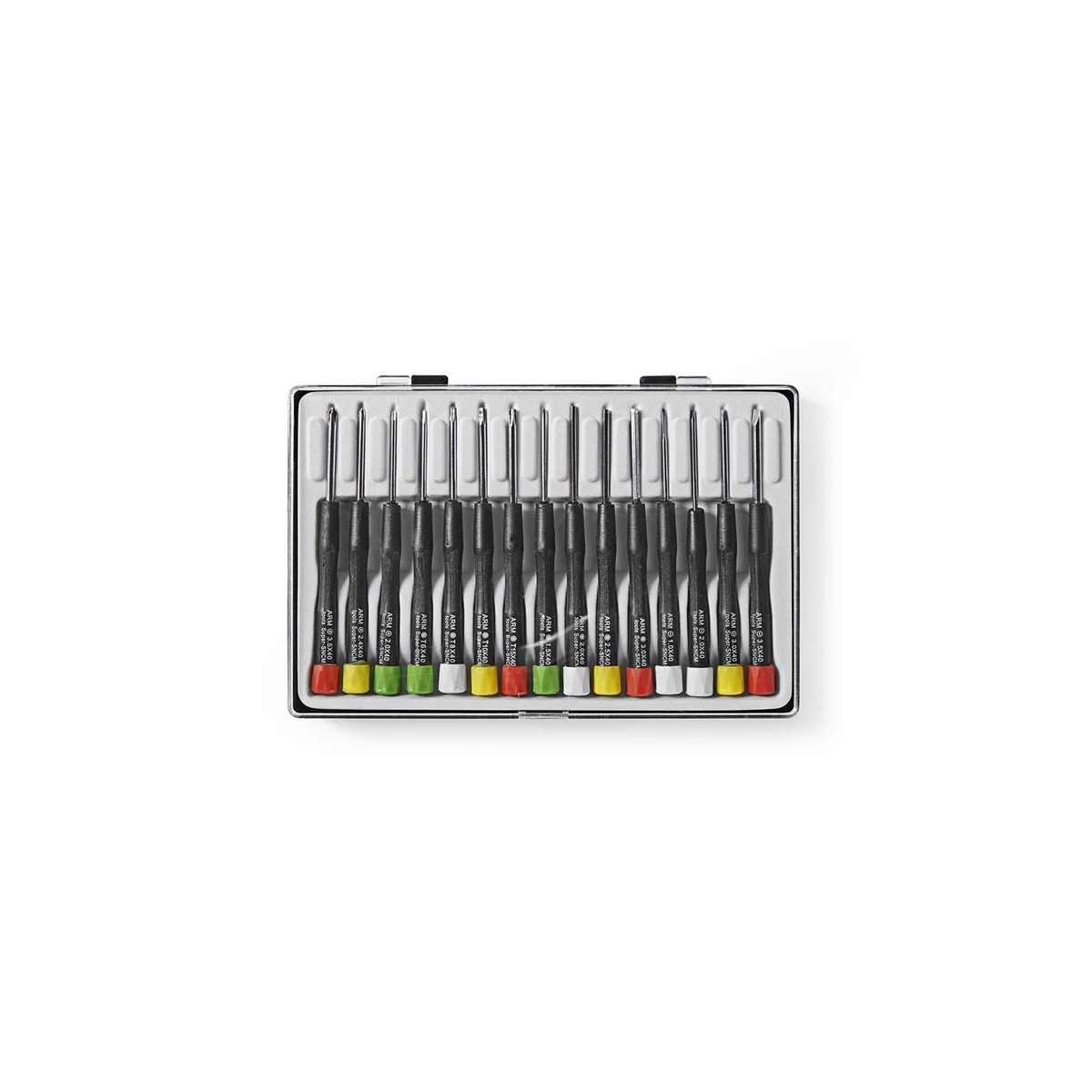 Nedis Precision Skrutrekkersett | 3x PH / 4x Flat / 4x Hex / 4x Tx