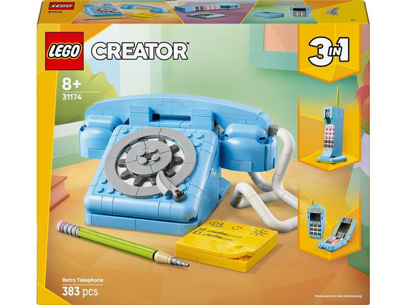 LEGO® Creator Retro-Telefon 31174 Nostalgiespielzeug zum Spielen und Ausstellen