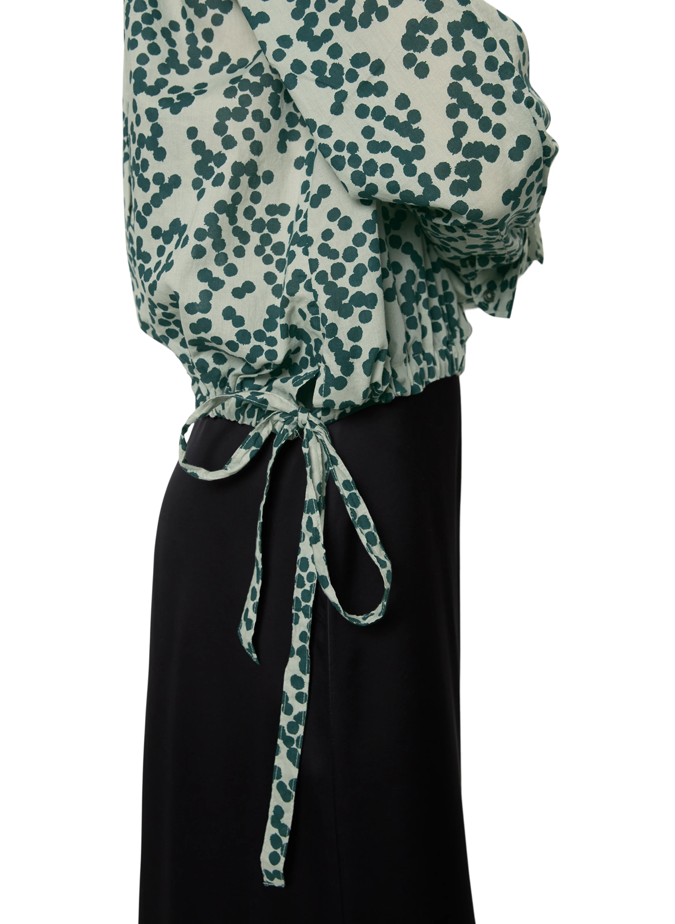 Chemise imprimée en coton bio | Multicolore