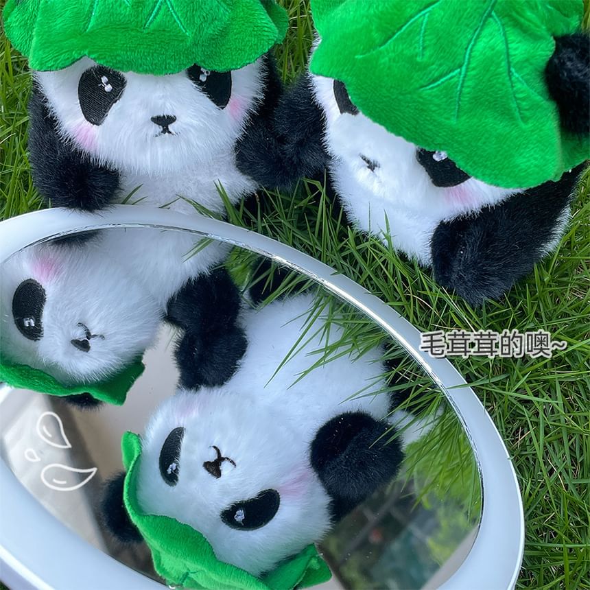 Klasse 302 - Panda Chenille tashanger sleutelhanger