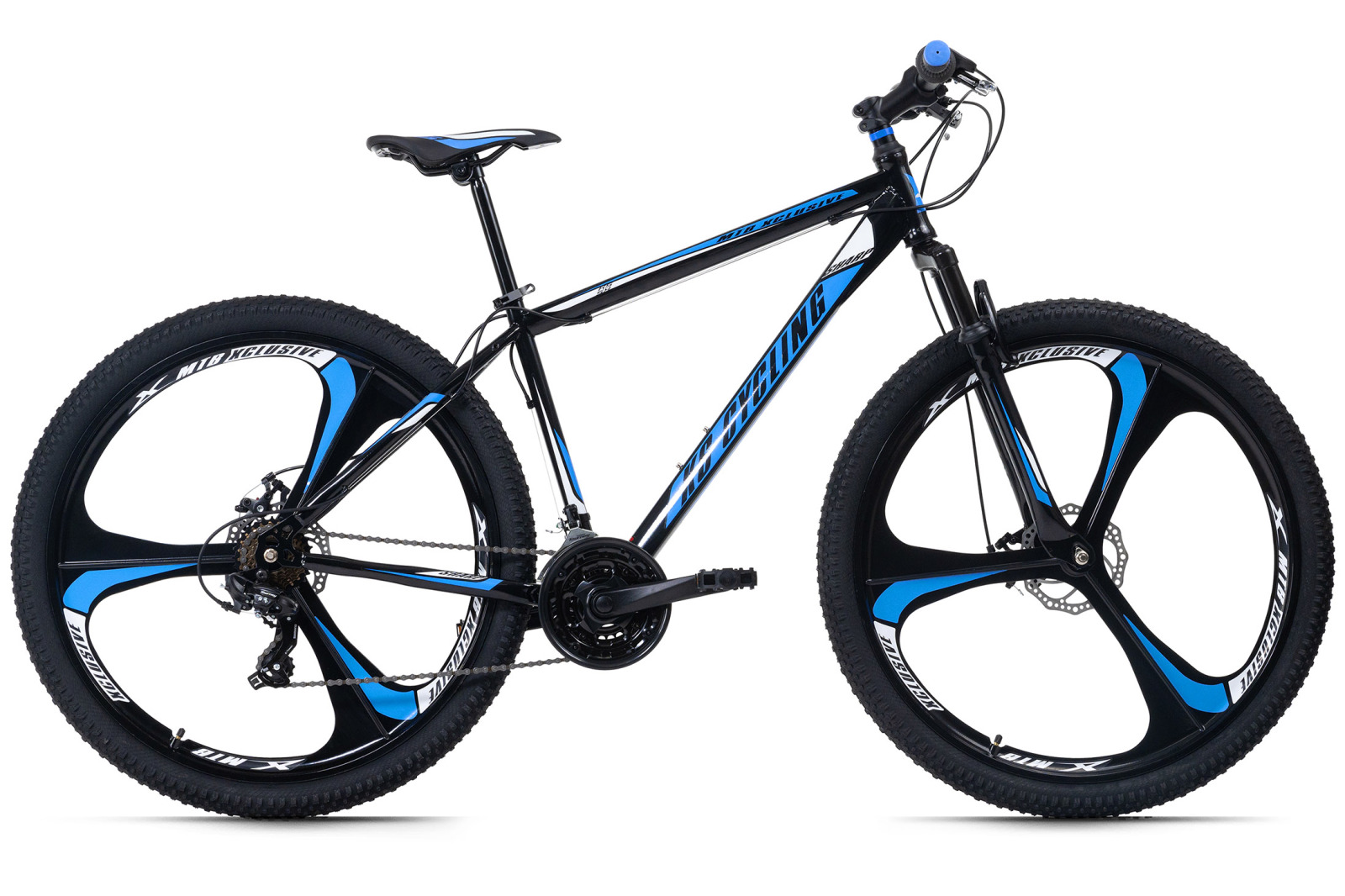 KS Cycling Mountainbike HARDTAIL 29'' SHARP - schwarz-blau - 51 cm