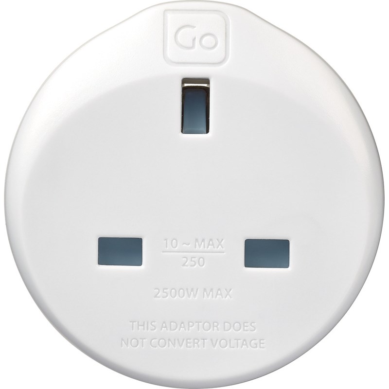 Go Travel<br>Adaptor UK-EU Adaptor