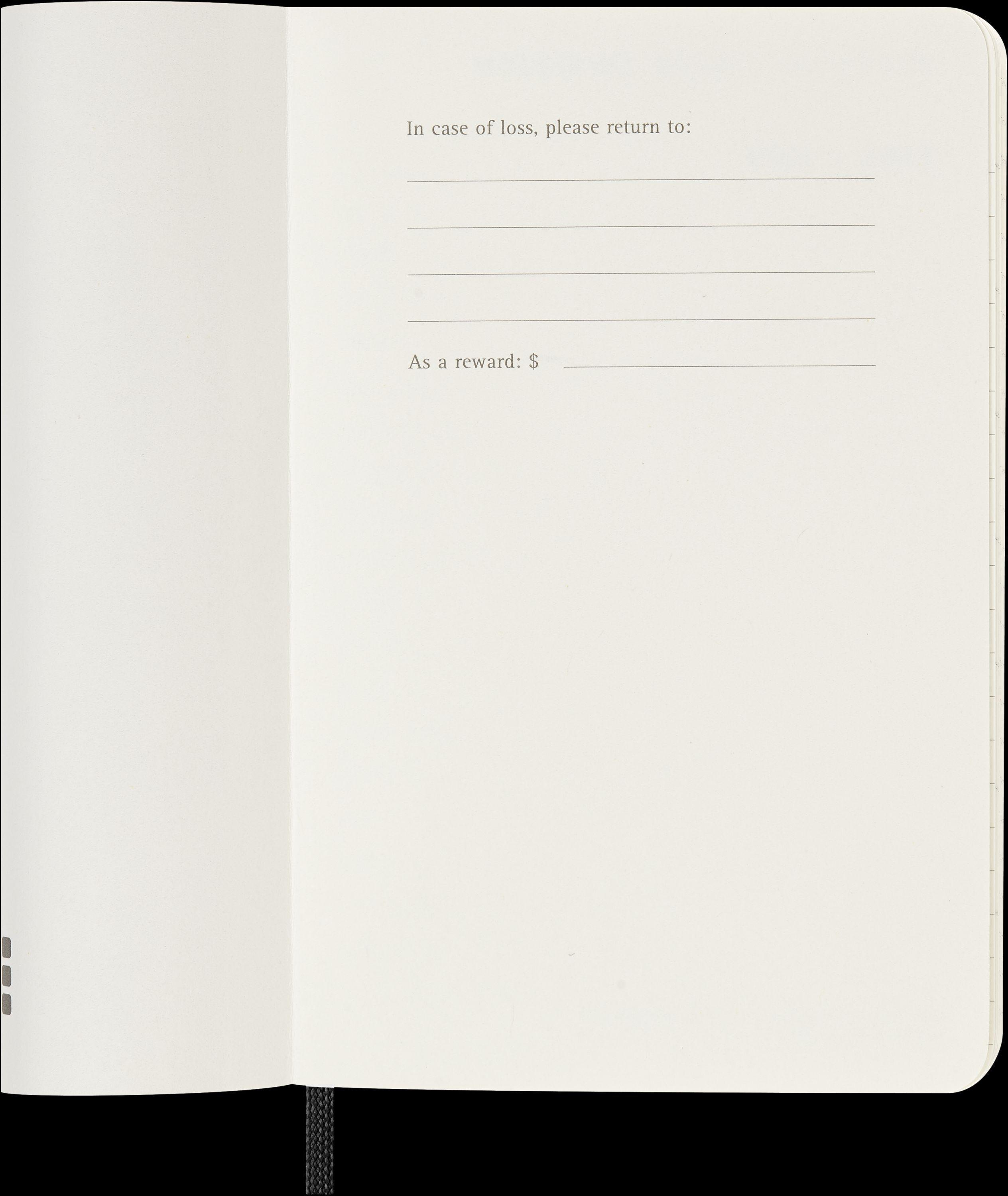 Moleskine 12 Monate Monats Notizkalender 2025, Pocket/A6