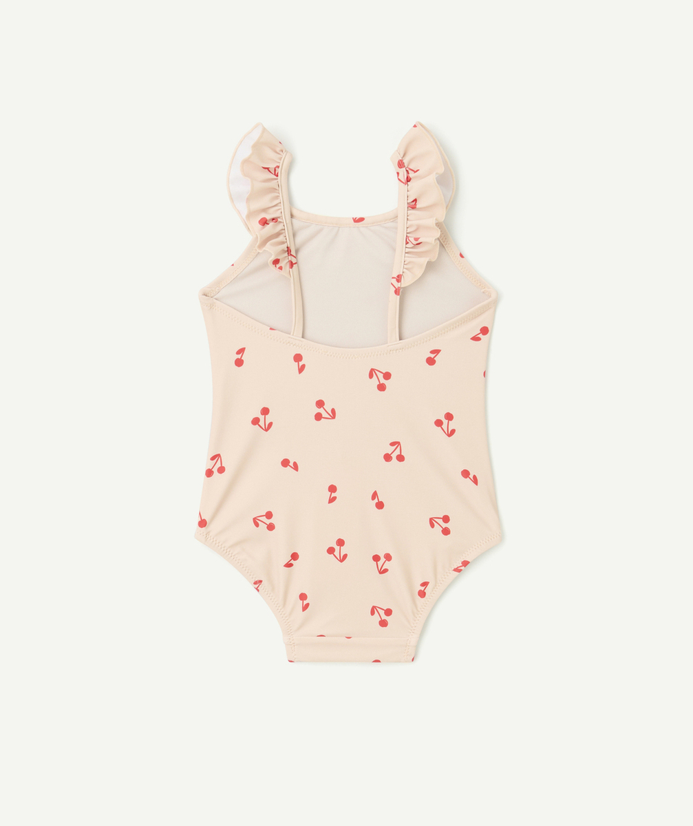 LIEWOODMAILLOT DE BAIN 1 PIÈCE ROSE PÂLE IMPRIMÉ CERISE