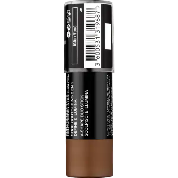 Face Studio Contouring Duo-Stick V-Shape Dark