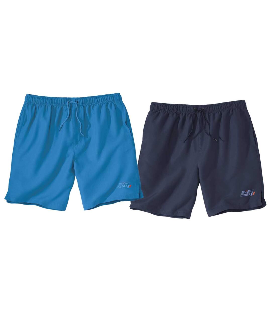 Lot de 2 Shorts Microfibre Sport Coast