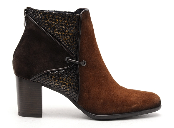 Dorking boots bottine talons femme d8925cacdi marron