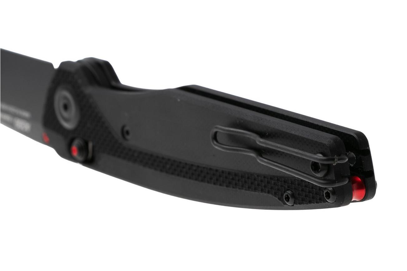 ANV A200BB, DLC Elmax, Black G10, zakmes