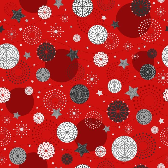 TOILE CIREE RLX 1 40MX20M PVC IMP MET NOVA STAR ROUGE ARGENT