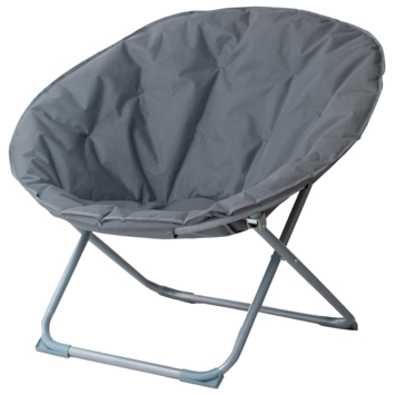 Padded klapstoel rond
