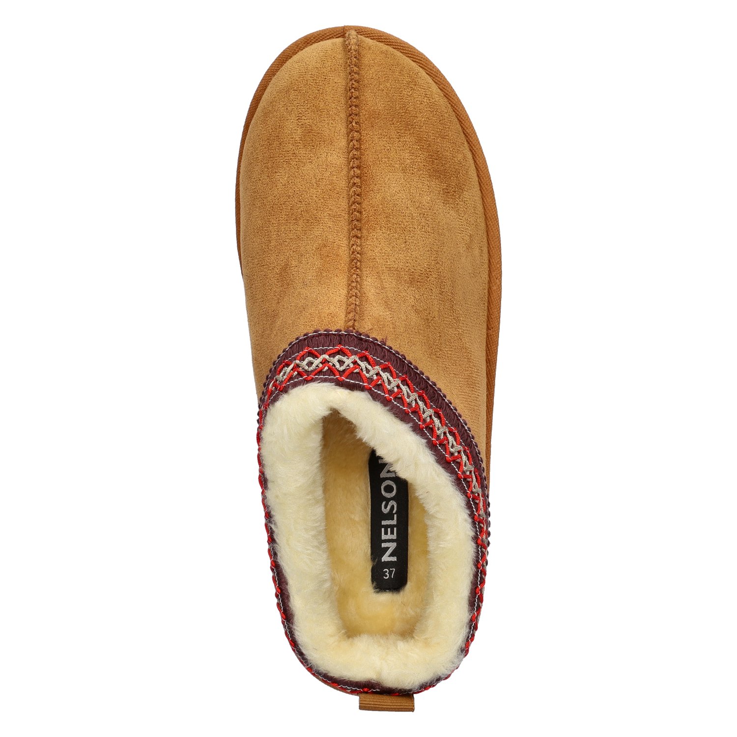 dames pantoffel Nelson Cognac