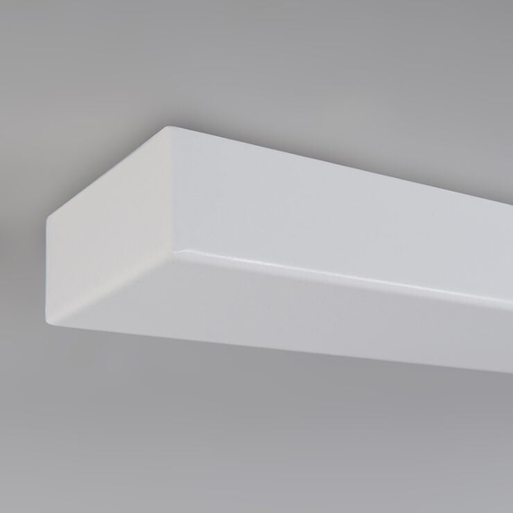 Ylumen Plafondplaat 100 x 8 cm - zonder gaten - wit
