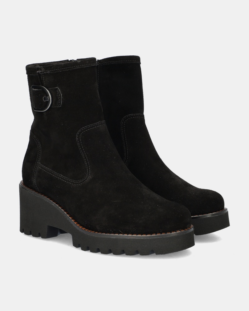 Gabor Rits- & gesloten boots  - zwart