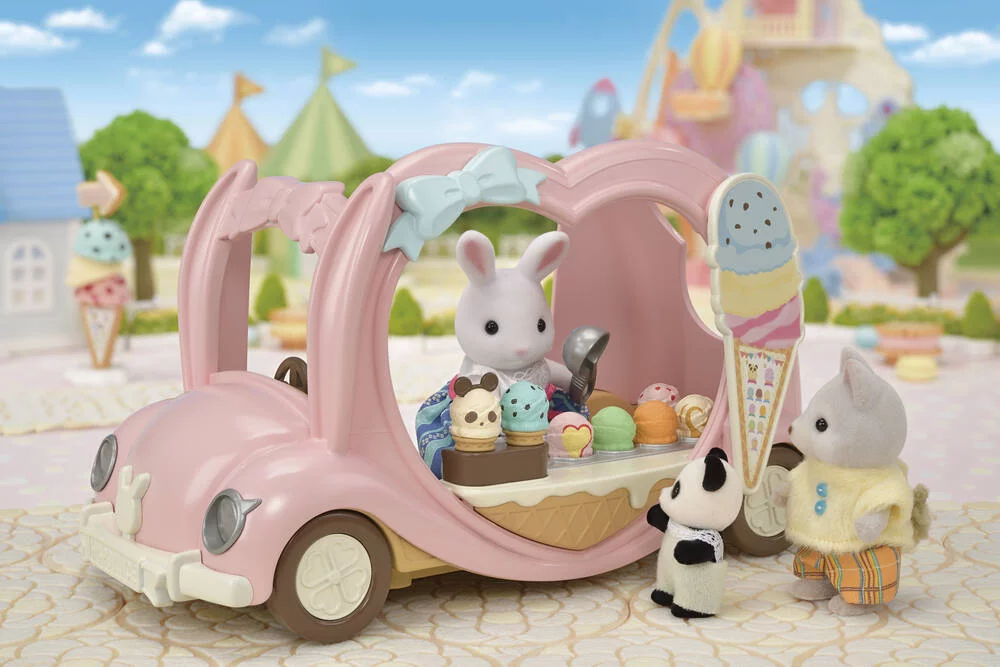 LE MARCHAND DE GLACE AMBULANT - SYLVANIAN COMMERCES